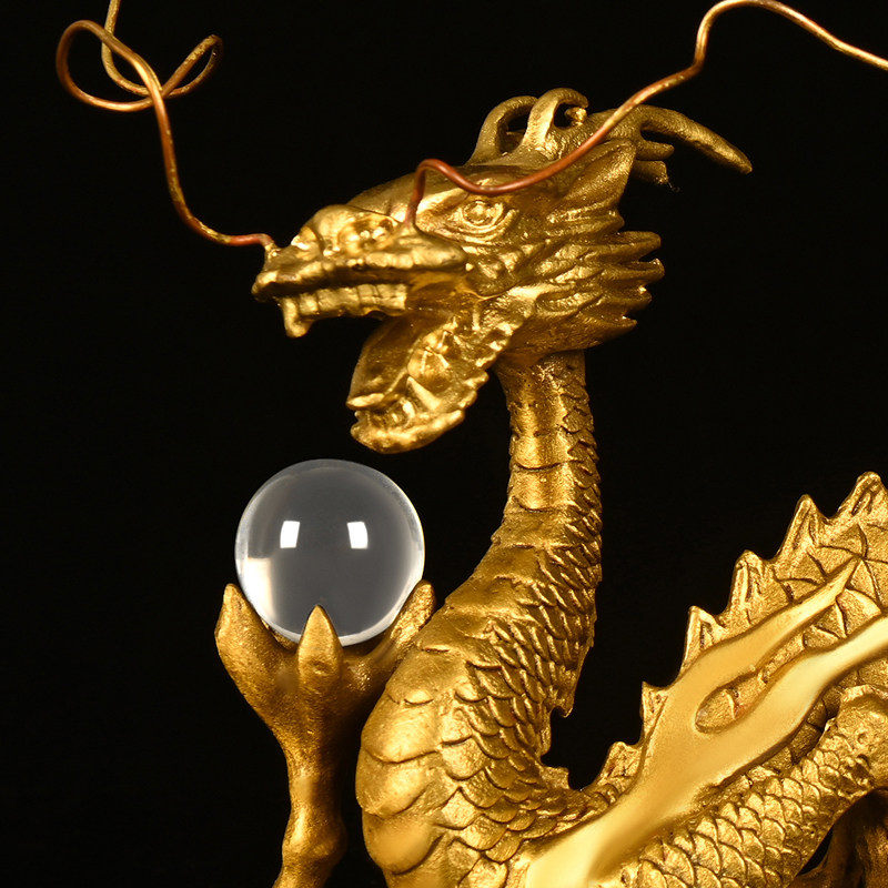 Copper Dragon Ornament Five-Cl - Home Decor Living บทวิจารณ์และราคา