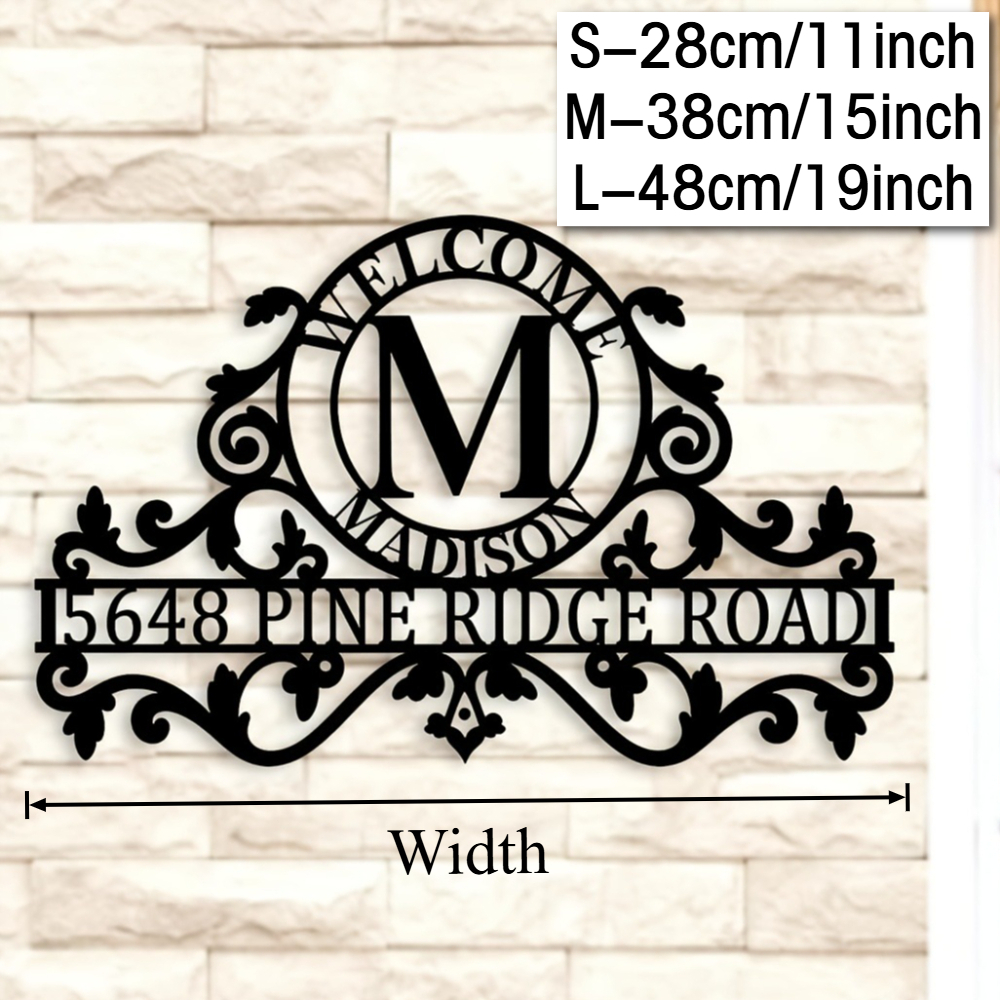 Custom Metal Outdoor/Indoor Ad - Home Decor Garden บทวิจารณ์และราคา