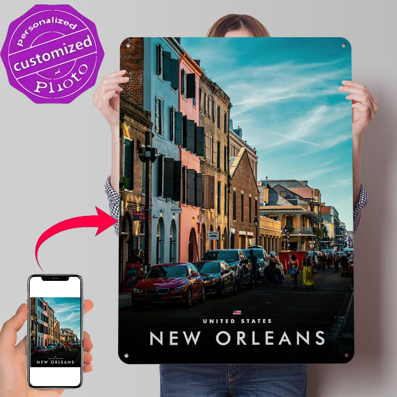 New Orleans Street Scene Print - Home Decor New Orleans บทวิจารณ์และราคา