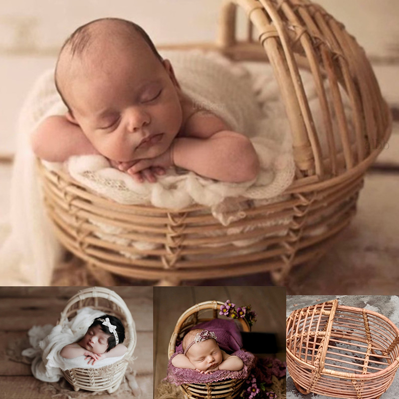 Newborn Photography Props Ratt - Home Decor Rattan บทวิจารณ์และราคา