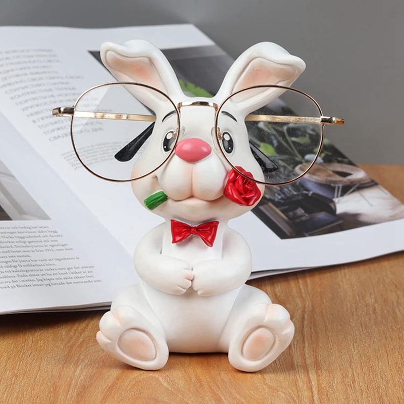 Animal Glasses Holder Resin Cr - Home Decor Gift บทวิจารณ์และราคา