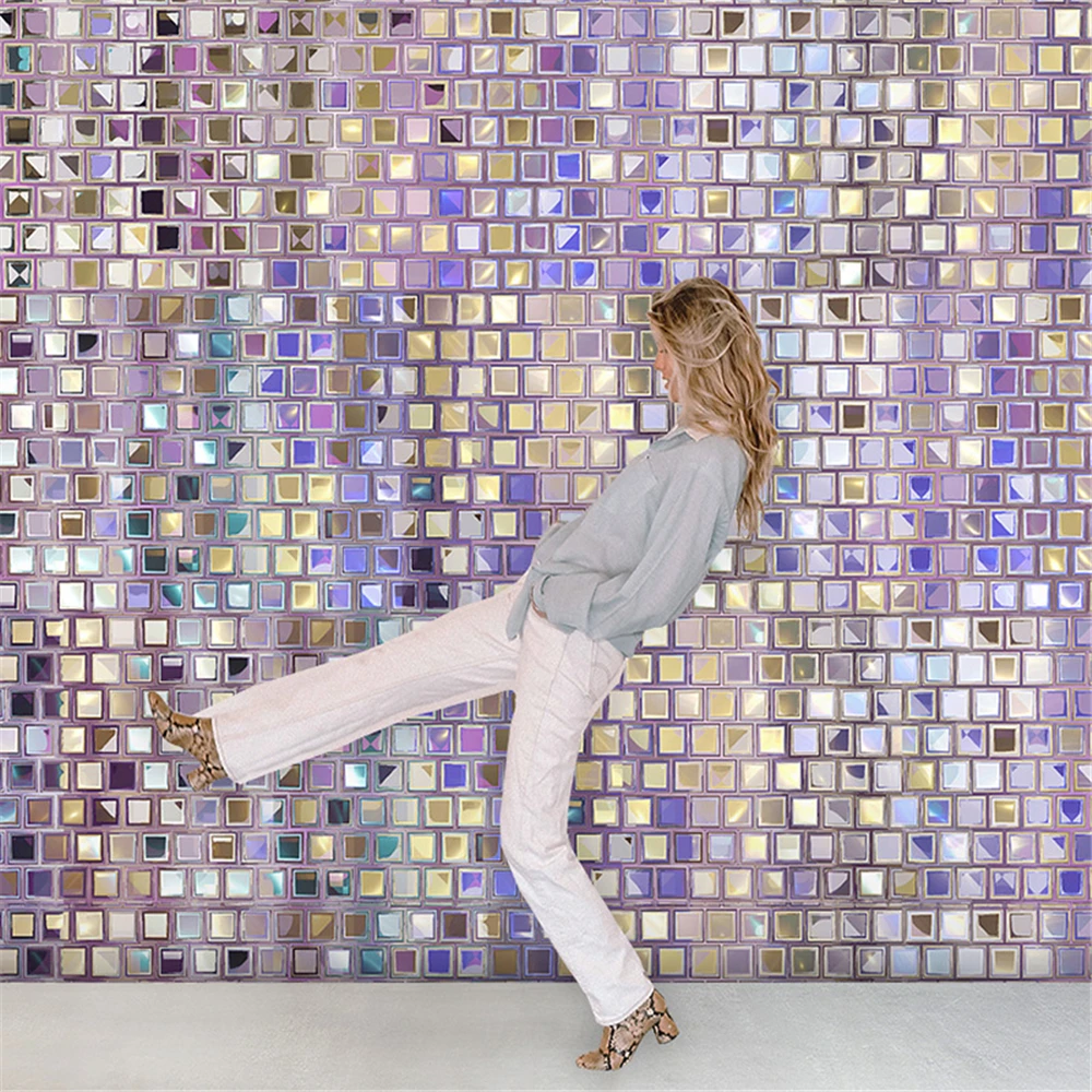 Custom Colored mosaic wallpape - Home Decor Online Shop บทวิจารณ์และราคา