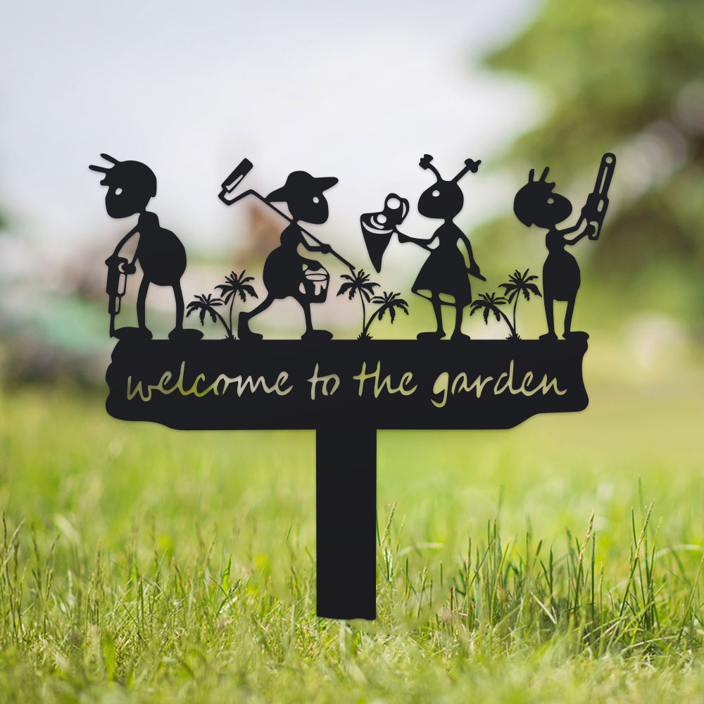 1pc Metal Rustic Metal Ant Sil - Home Decor Humacao บทวิจารณ์และราคา