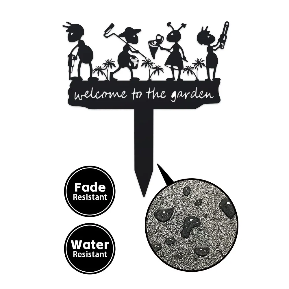1pc Metal Rustic Metal Ant Sil - Home Decor Humacao บทวิจารณ์และราคา