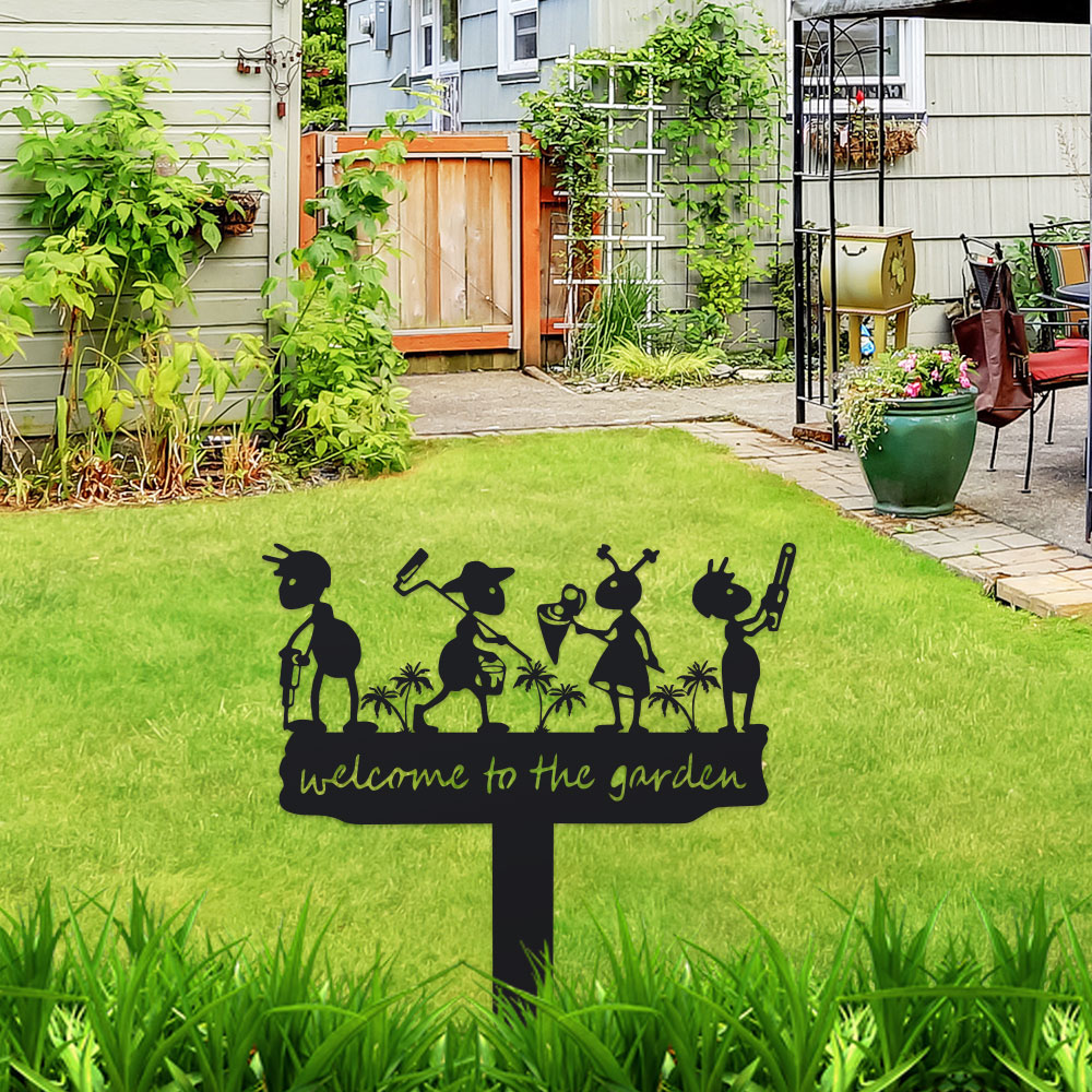 1pc Metal Rustic Metal Ant Sil - Home Decor Humacao บทวิจารณ์และราคา