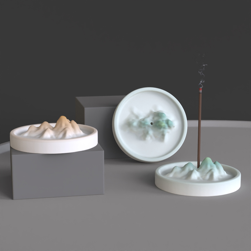 Concrete Incense Tray Silicone - Home Decor Humacao บทวิจารณ์และราคา