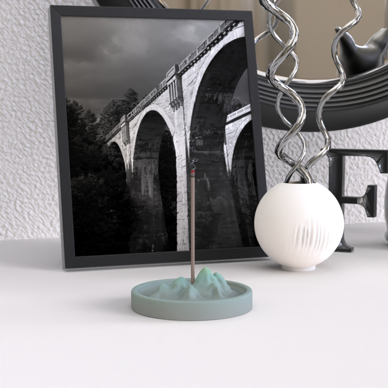 Concrete Incense Tray Silicone - Home Decor Humacao บทวิจารณ์และราคา