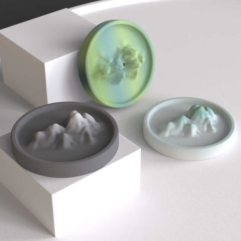 Concrete Incense Tray Silicone - Home Decor Humacao บทวิจารณ์และราคา