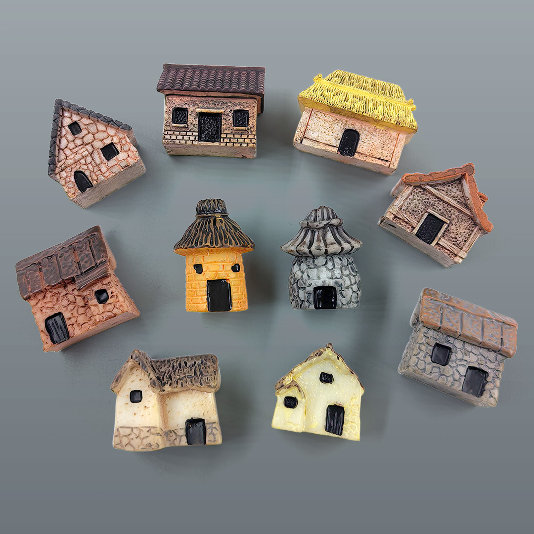 Mini Small House Figurine Resi - Home Decor Ikea บทวิจารณ์และราคา