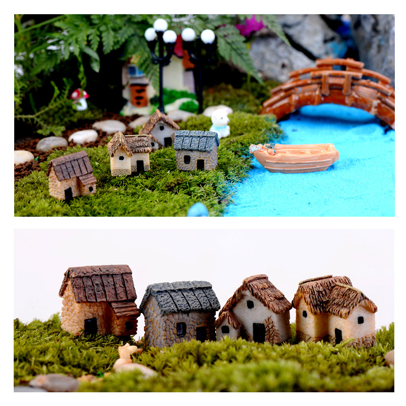 Mini Small House Figurine Resi - Home Decor Ikea บทวิจารณ์และราคา
