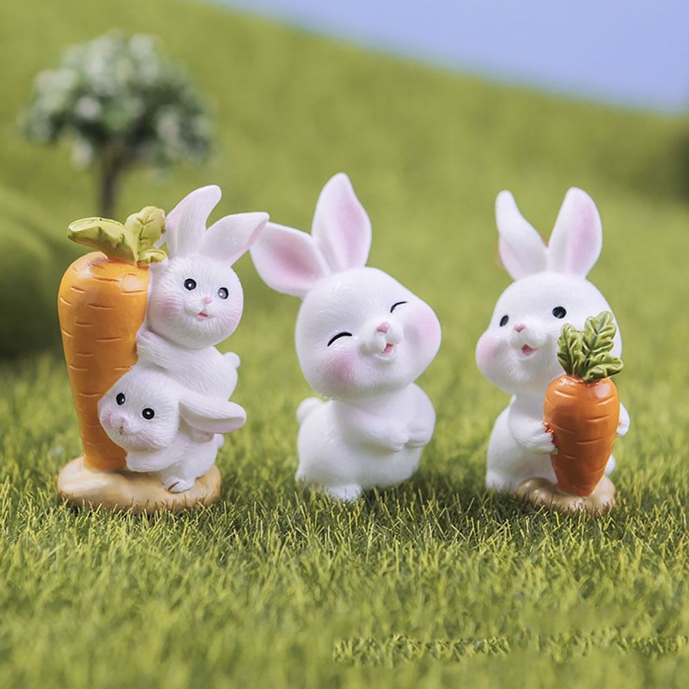 Resin Rabbit Carrot Figurine C - Home Decor Ikea บทวิจารณ์และราคา