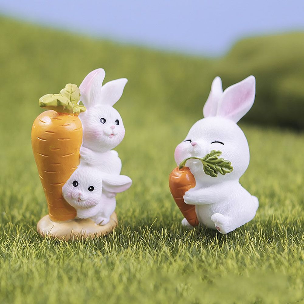 Resin Rabbit Carrot Figurine C - Home Decor Ikea บทวิจารณ์และราคา