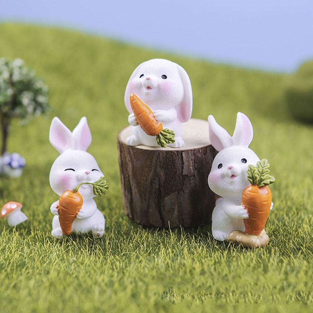 Resin Rabbit Carrot Figurine C - Home Decor Ikea บทวิจารณ์และราคา