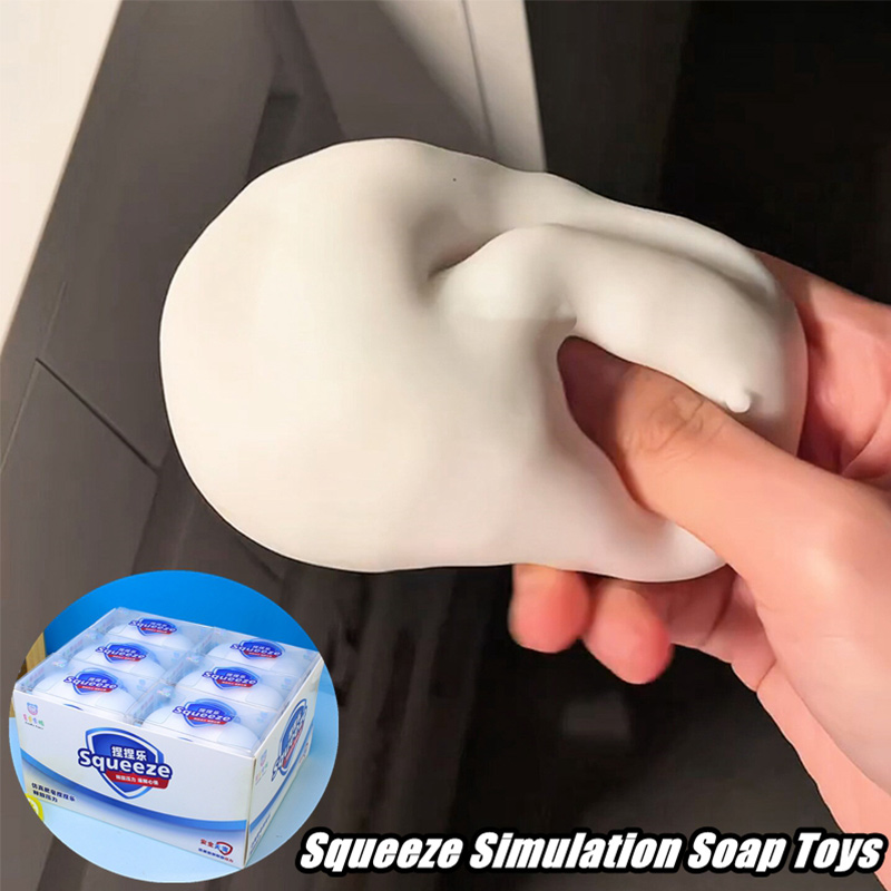 Soft Fake White Soap Squishy S - Home Decor Ideas บทวิจารณ์และราคา