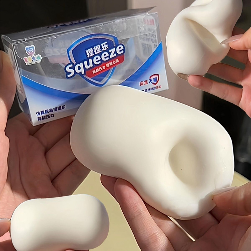 Soft Fake White Soap Squishy S - Home Decor Ideas บทวิจารณ์และราคา