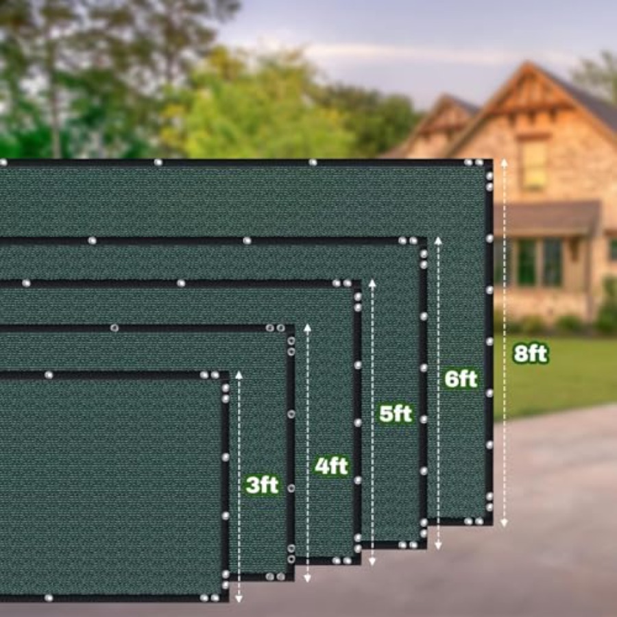 Privacy Screen Fence 4Feet x 5 - Home Decor Garden บทวิจารณ์และราคา