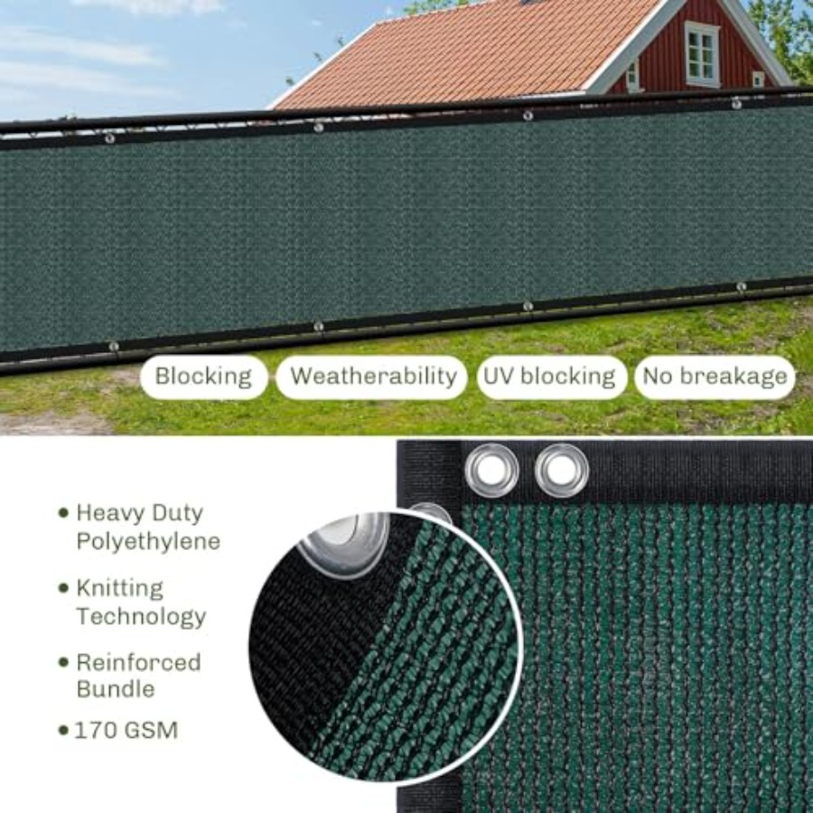 Privacy Screen Fence 4Feet x 5 - Home Decor Garden บทวิจารณ์และราคา