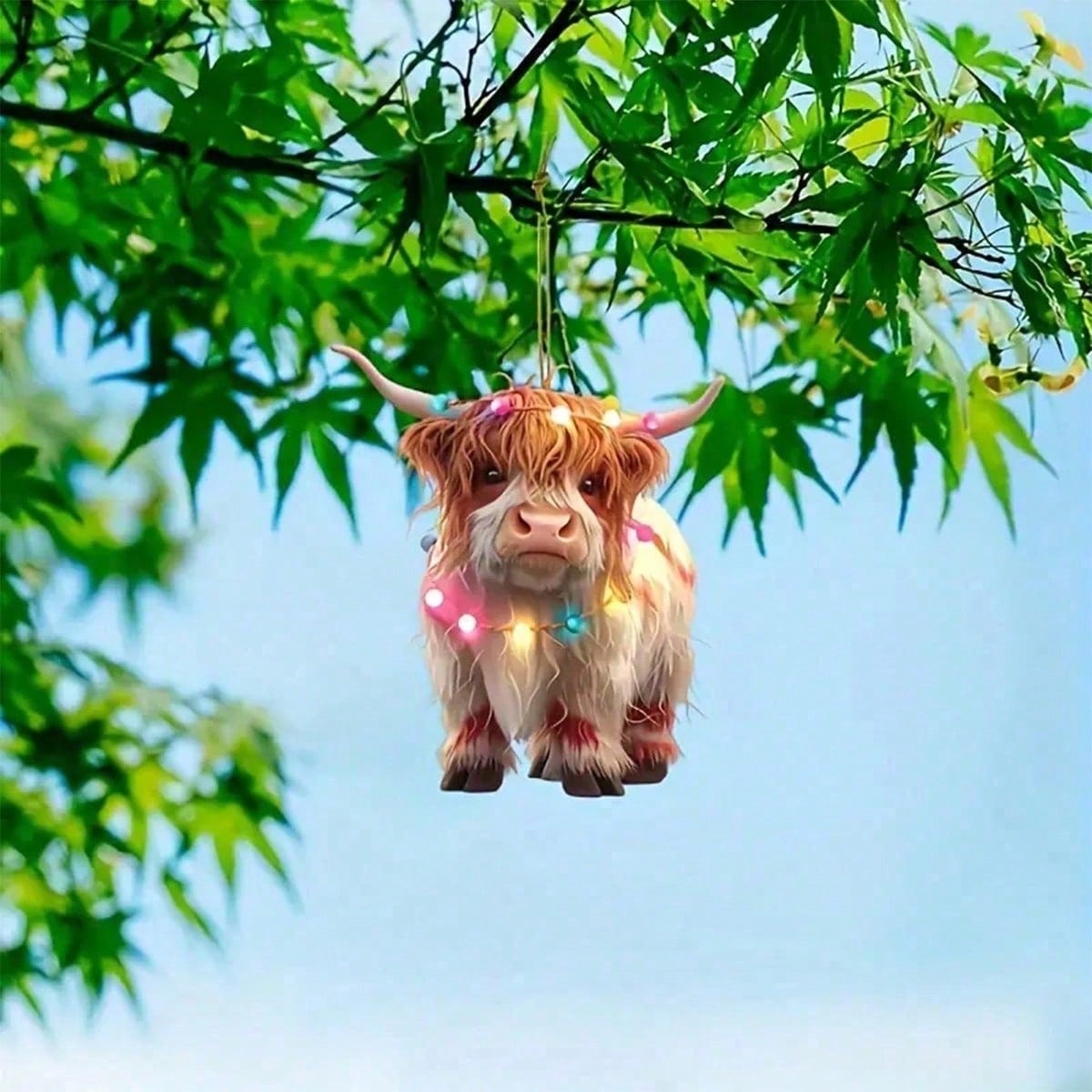 1pc Cute Highland Cow Christma - Home Decor Gift บทวิจารณ์และราคา