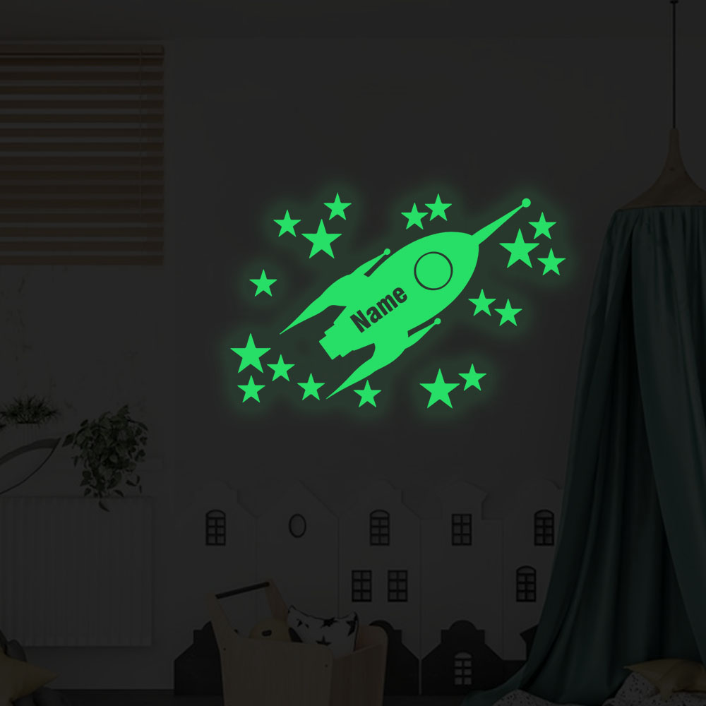 1pc Cartoon Rockets and stars  - Home Decor Living บทวิจารณ์และราคา