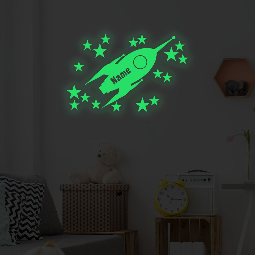 1pc Cartoon Rockets and stars  - Home Decor Living บทวิจารณ์และราคา