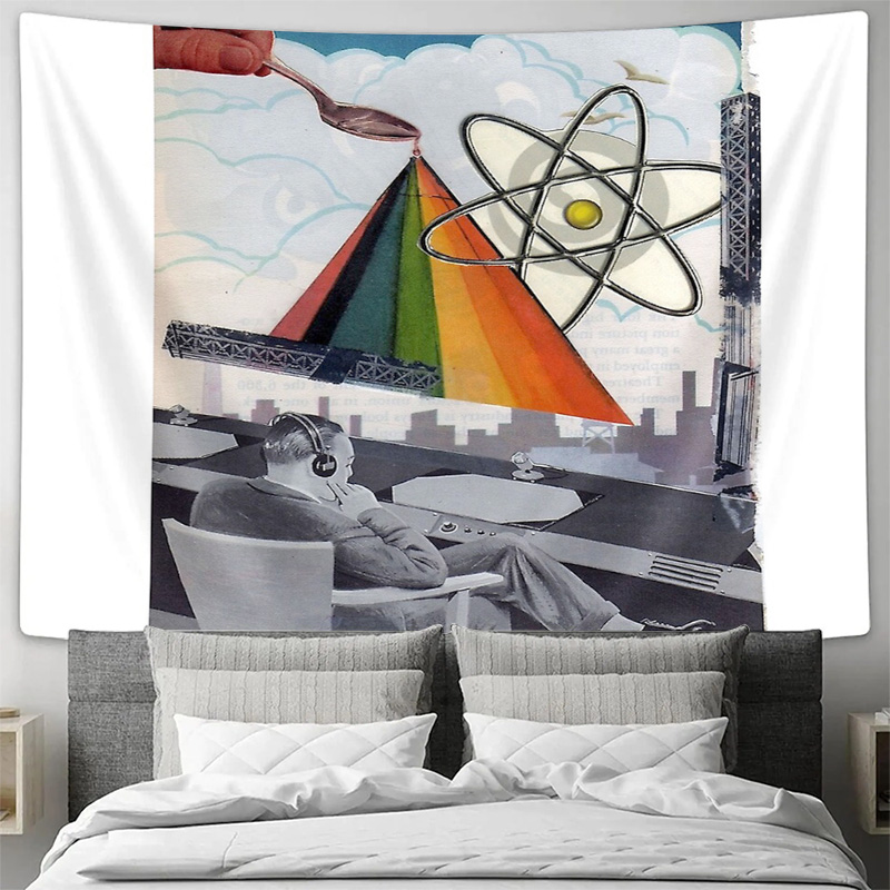 Boho Tapestry Wall Hanging Aes - Home Decor Hippie บทวิจารณ์และราคา