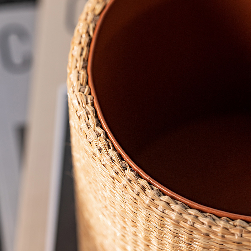 Retro rattan storage box Home  - Home Decor Rattan บทวิจารณ์และราคา