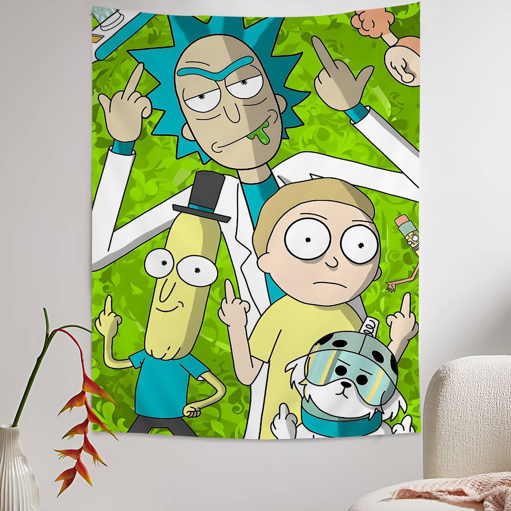 Comedy R-RickS Anime M-MortiES - Home Decor Hippie บทวิจารณ์และราคา
