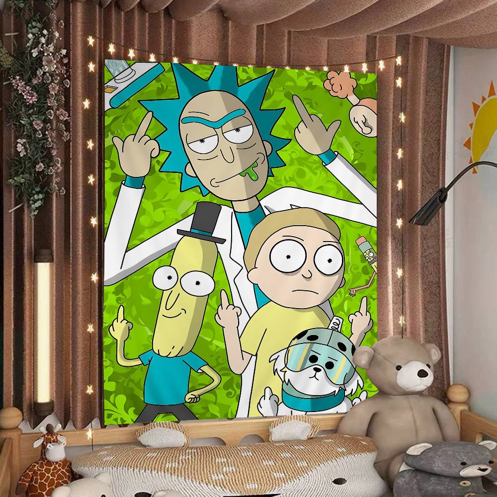Comedy R-RickS Anime M-MortiES - Home Decor Hippie บทวิจารณ์และราคา