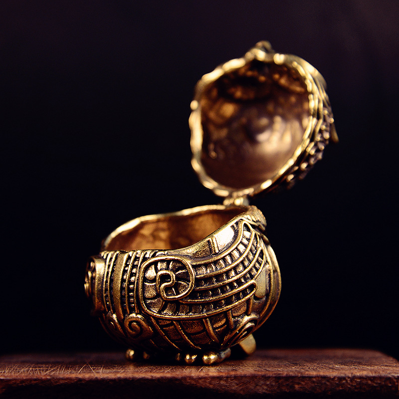 Antique Brass Cute Owl Small S - Home Decor Humacao บทวิจารณ์และราคา