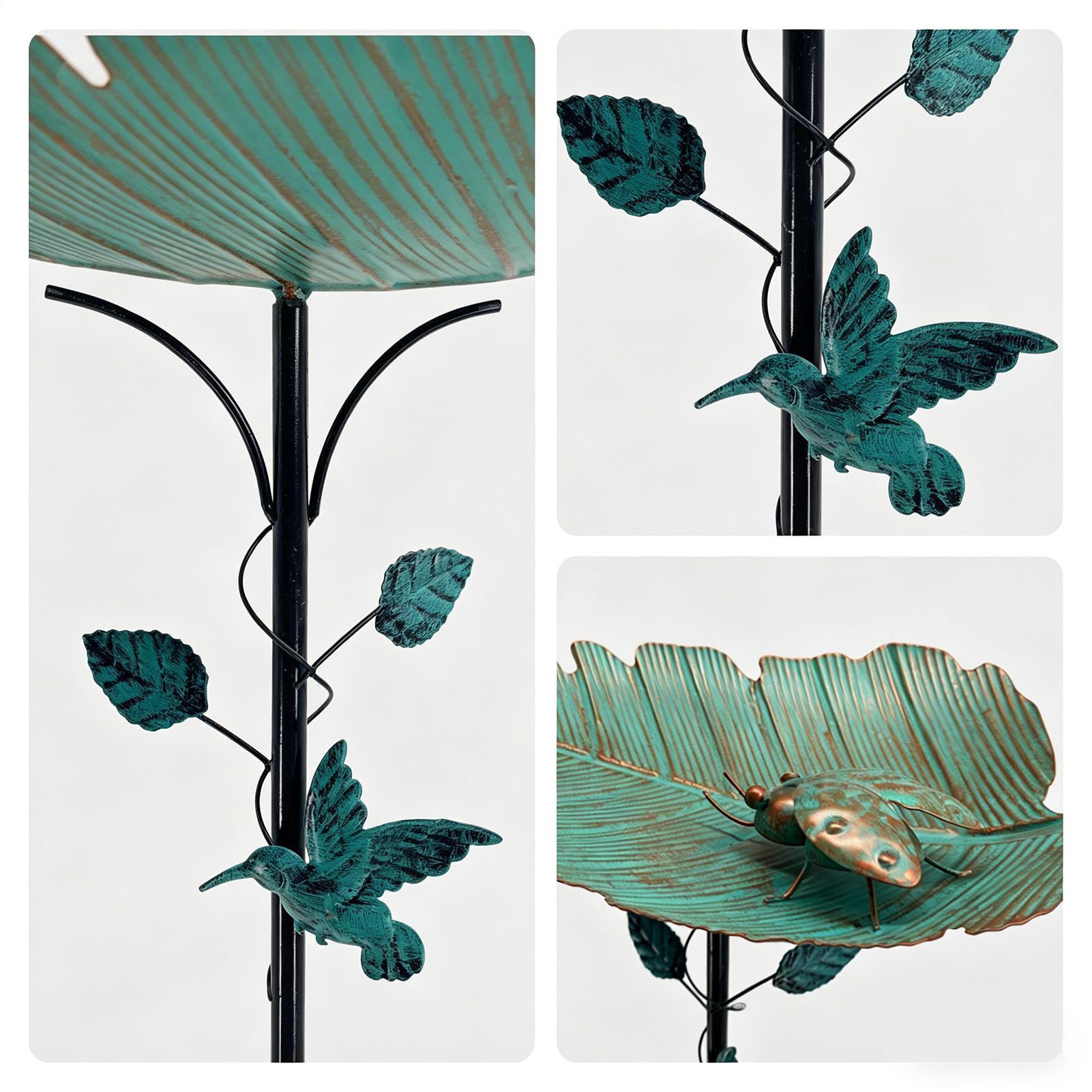 Bird Bath For Outside Decorati - Home Decor Garden บทวิจารณ์และราคา