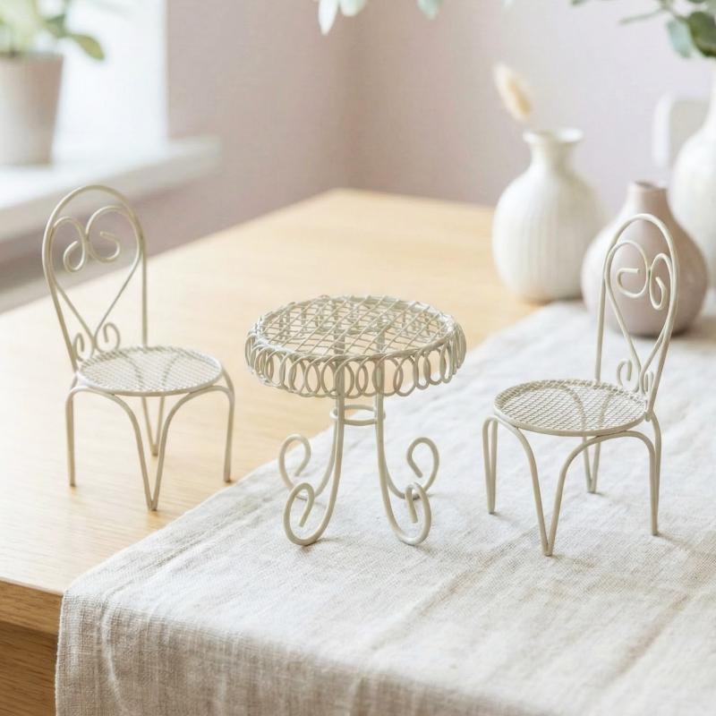 1/3Pcs Dollhouse Garden Displa - Home Decor Garden บทวิจารณ์และราคา