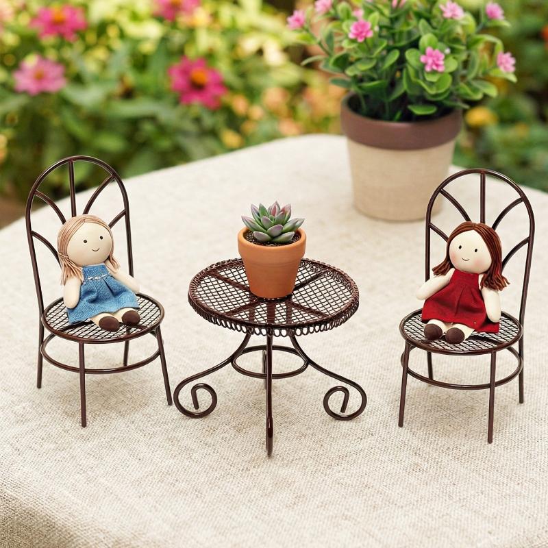 1/3Pcs Dollhouse Garden Displa - Home Decor Garden บทวิจารณ์และราคา