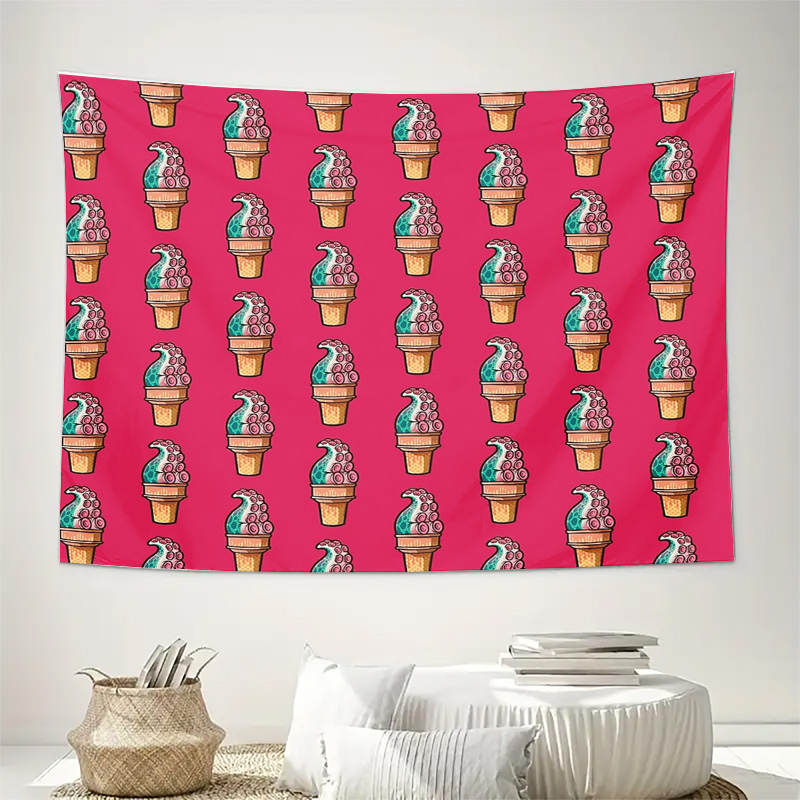 Ice Cream Tapestry Wall Hangin - Home Decor Hippie บทวิจารณ์และราคา