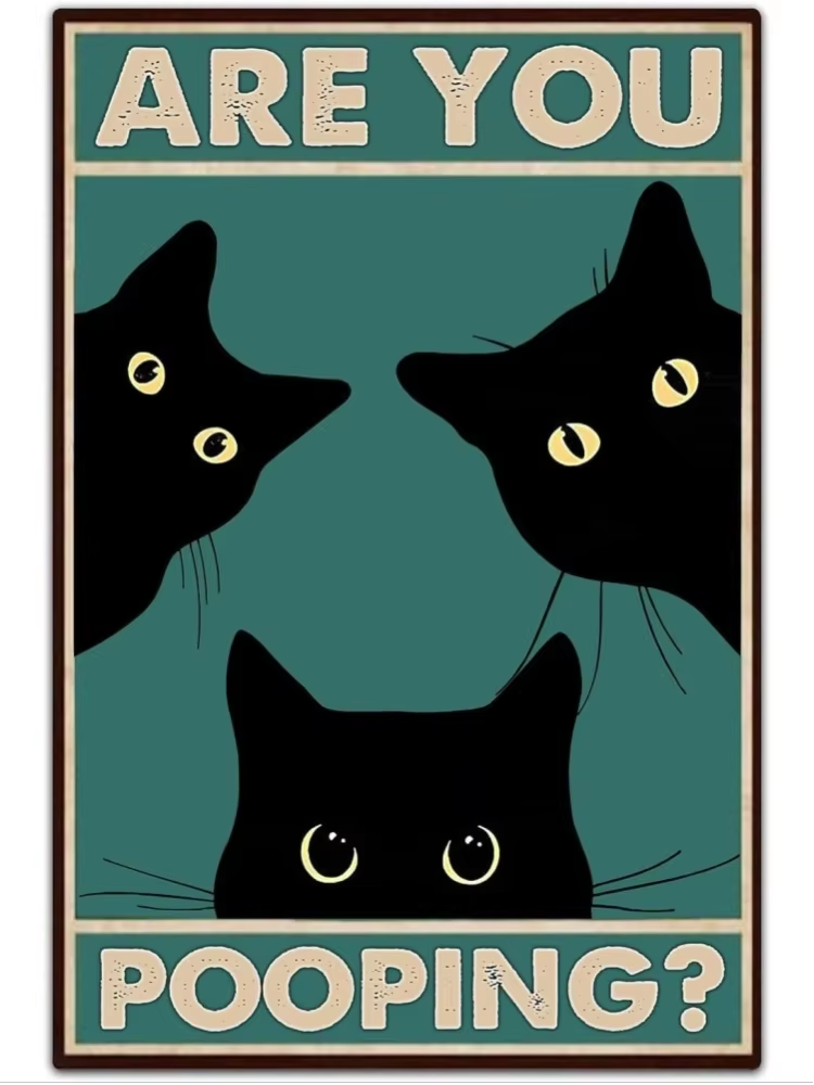 Vintage Decor Black Cat Wall A - Home Decor Gothic บทวิจารณ์และราคา