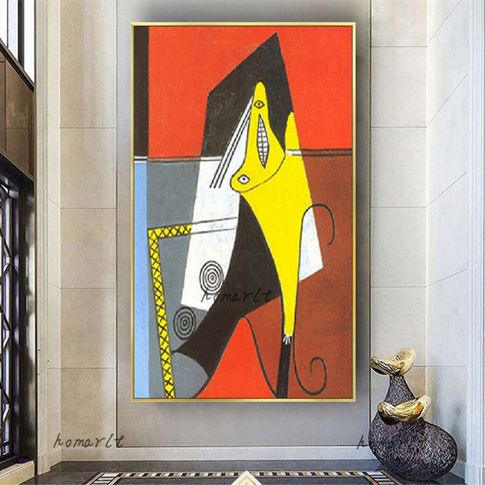 1pc Frameless Canvas Painting  - Home Decor Color Palettes บทวิจารณ์และราคา