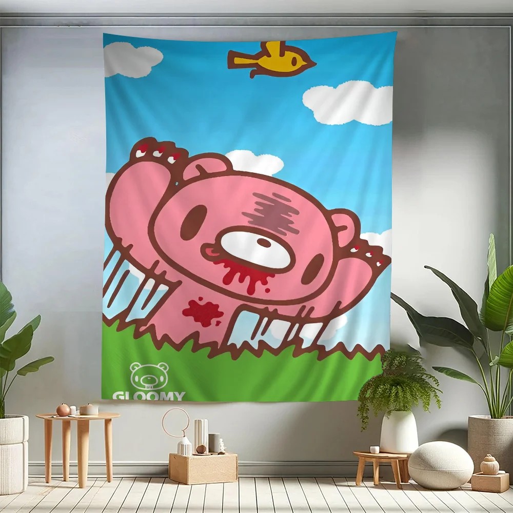 VIKAMA Gloomy Bear Cartoon Tap - Home Decor Hippie บทวิจารณ์และราคา