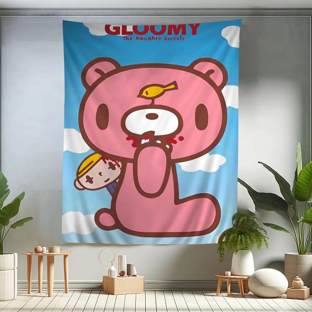 VIKAMA Gloomy Bear Cartoon Tap - Home Decor Hippie บทวิจารณ์และราคา