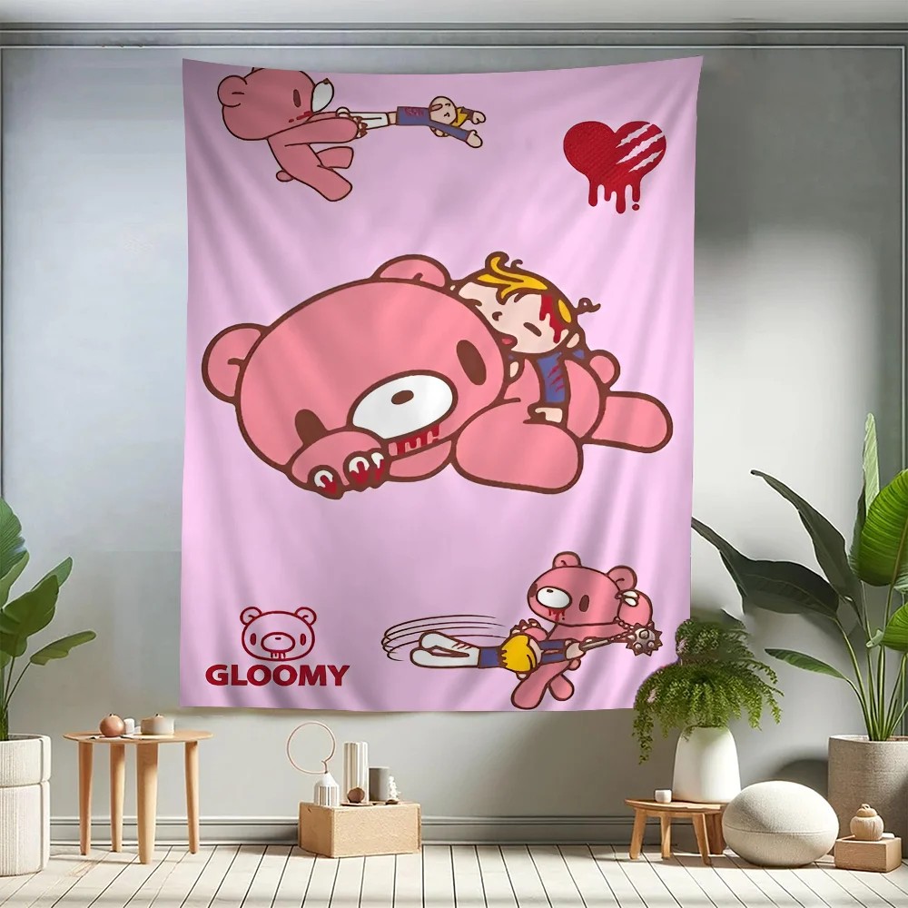 VIKAMA Gloomy Bear Cartoon Tap - Home Decor Hippie บทวิจารณ์และราคา