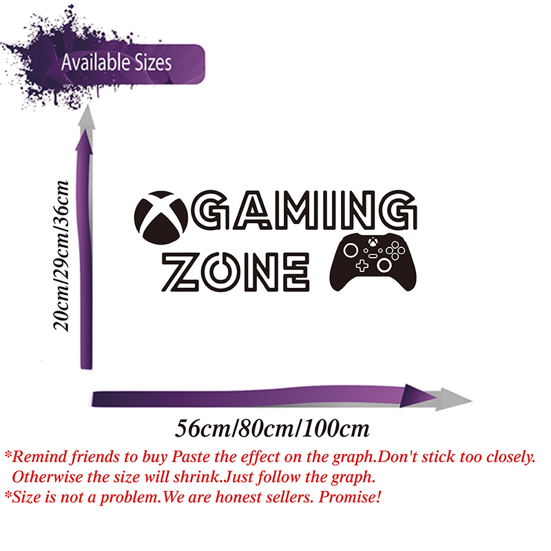 Large Gaming Zone for Xbox Gam - Home Decor Xbox Games บทวิจารณ์และราคา