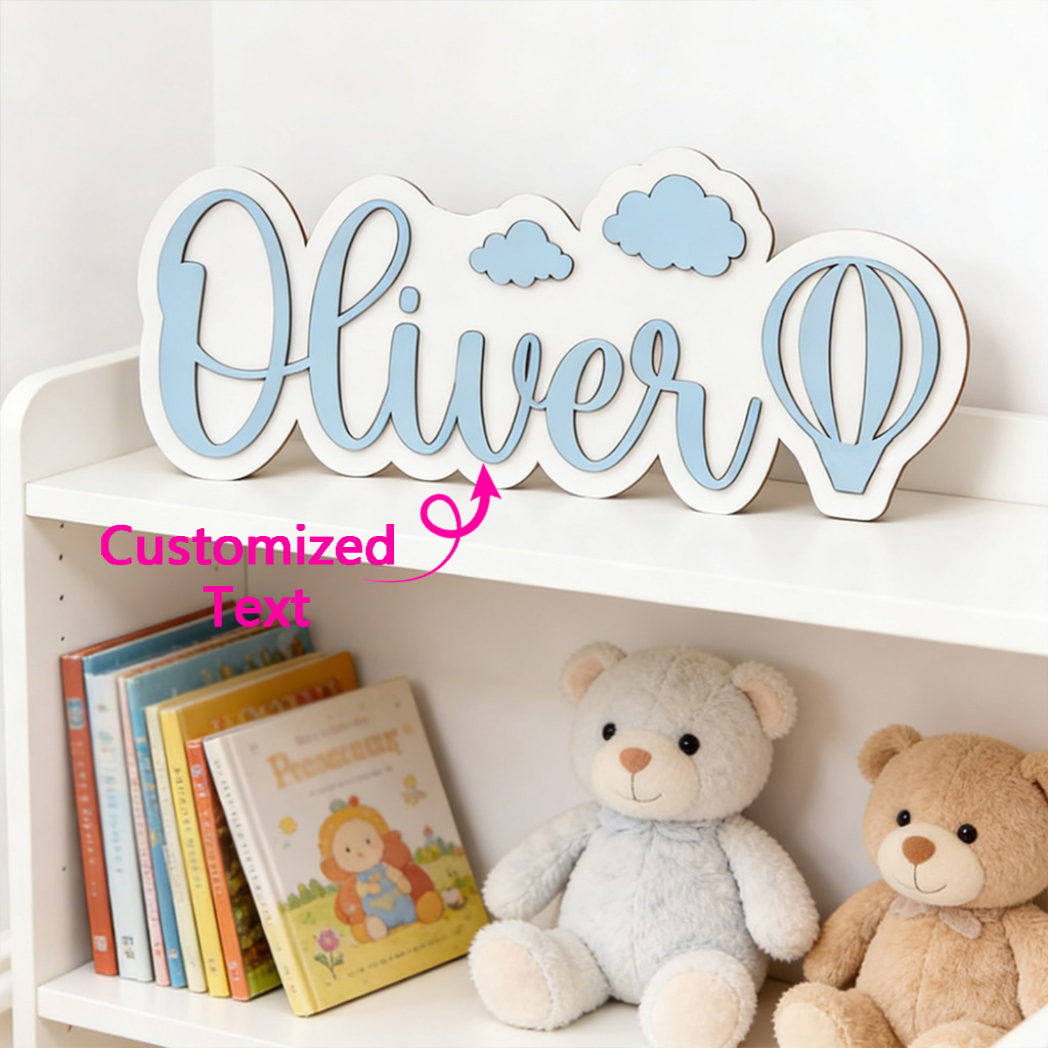 Personalized Hot Air Balloon & - Home Decor For Birthday บทวิจารณ์และราคา