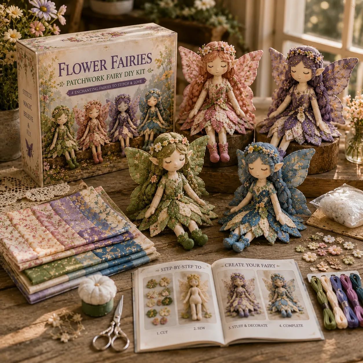 Fairy Patchwork DIY Collection - Home Decor Gift บทวิจารณ์และราคา