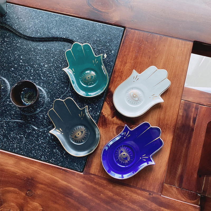 Ceramic Evil Eye Hamsa Hand of - Home Decor Humacao บทวิจารณ์และราคา