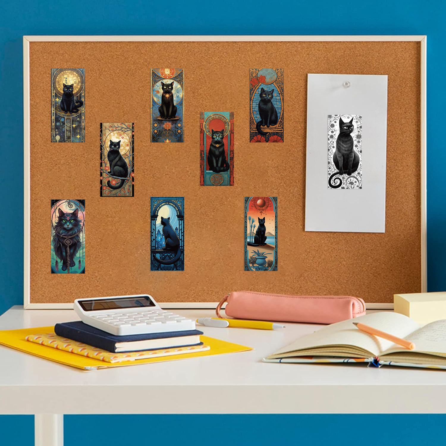 60PCS Dark Gothic Black Cat Ho - Home Decor Gothic บทวิจารณ์และราคา