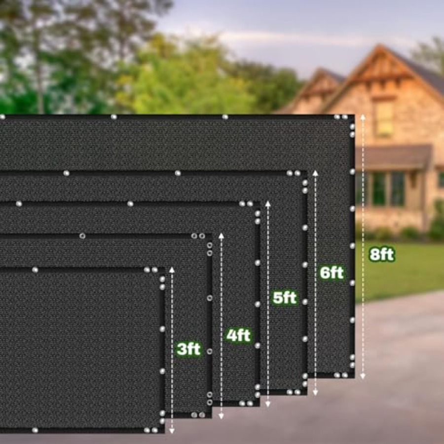 Privacy Screen Fence 4Feet x 5 - Home Decor Garden บทวิจารณ์และราคา