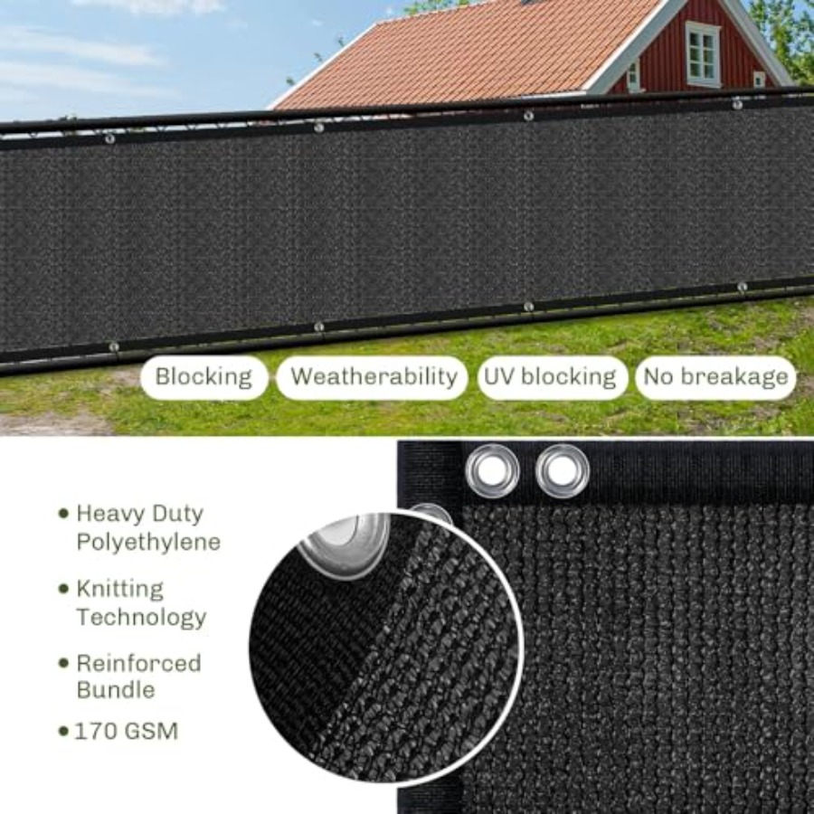 Privacy Screen Fence 4Feet x 5 - Home Decor Garden บทวิจารณ์และราคา