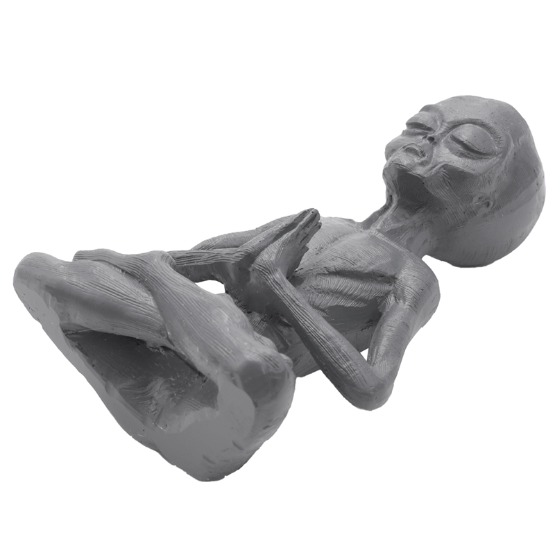 Meditation Statue Mini Resin O - Home Decor Garden บทวิจารณ์และราคา