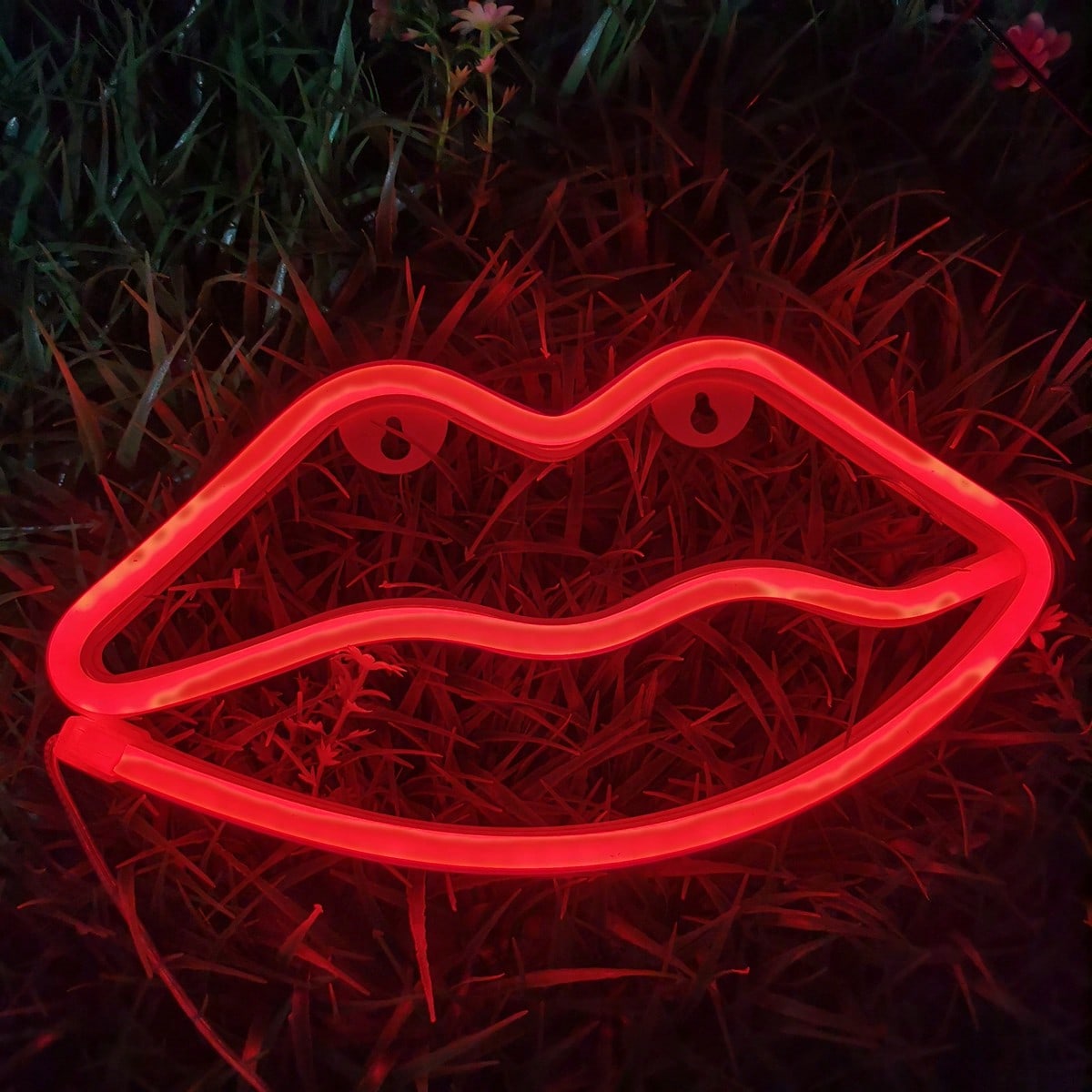 1 Pack Red Lips LED Neon Sign, - Home Decor Room บทวิจารณ์และราคา