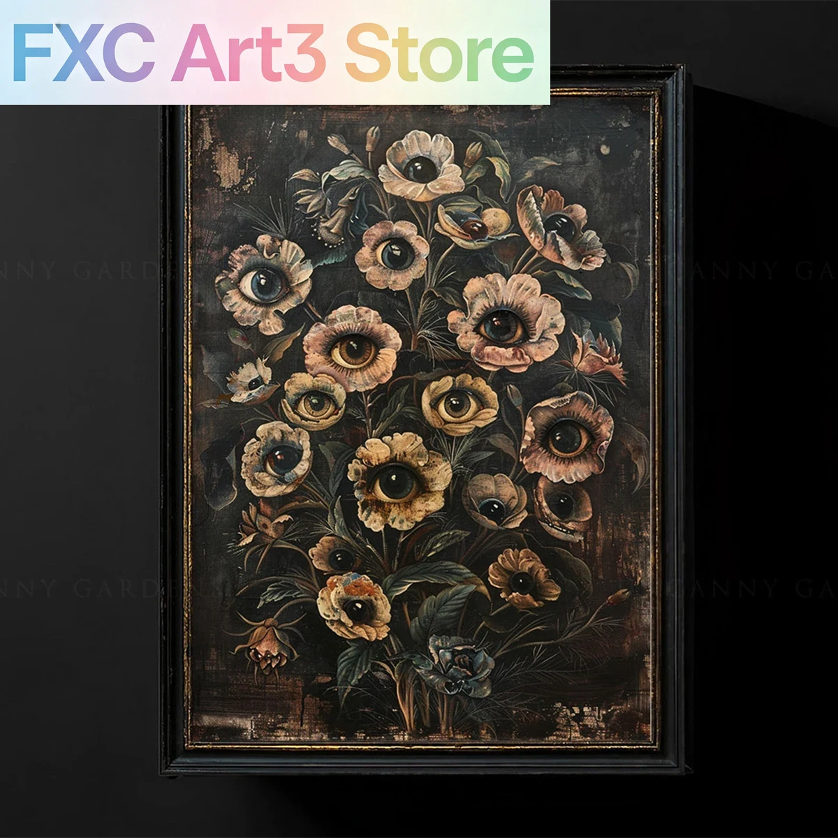 1pc frameless Victorian Gothic - Home Decor Gothic บทวิจารณ์และราคา
