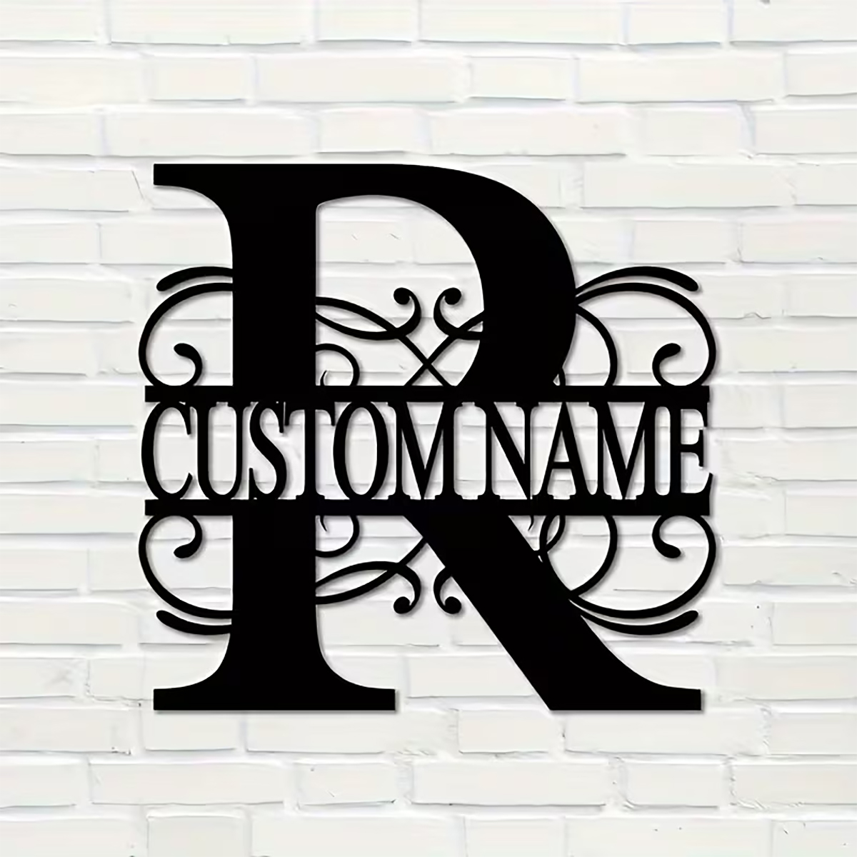 Classic Custom Monogram Metal  - Home Decor Garden บทวิจารณ์และราคา