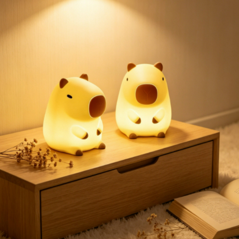 Cute Pet Capybara Night Light  - Home Decor Online บทวิจารณ์และราคา
